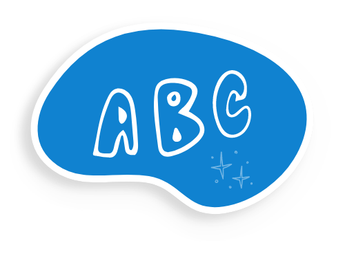 Icon with ABC